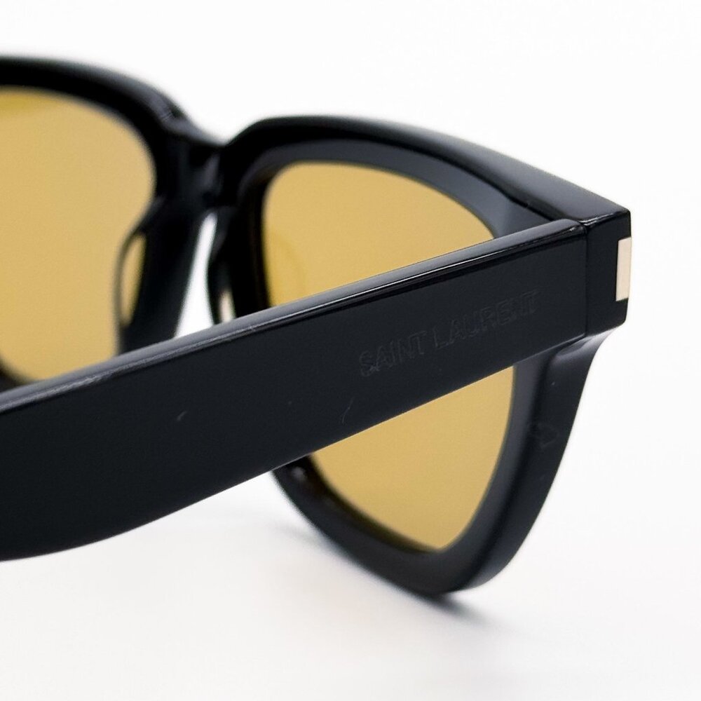 NEW SAINT LAURENT SUNGLASSES BLACK EYEWEAR - Picture 5 of 8